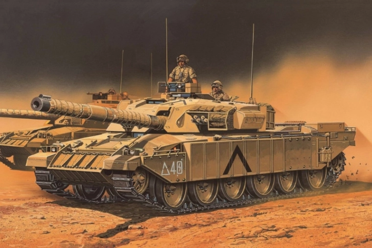 Plastični model tanka British Army Challenger Mk.3 1/72