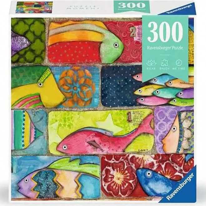 Ravensburger sestavljanka Ribe 300 kosov