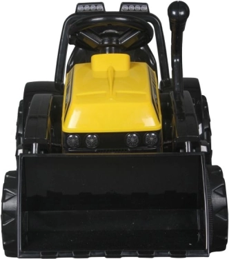 Baterijski traktor ZP1001B z žlico in hupo, rumen