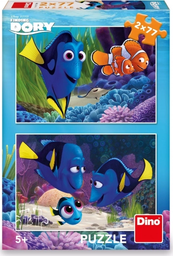 Sestavljanka Dino Iskanje Dory 2×77 koščkov