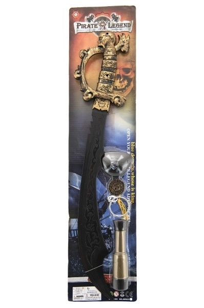 Pirati meč z dodatki 58cm