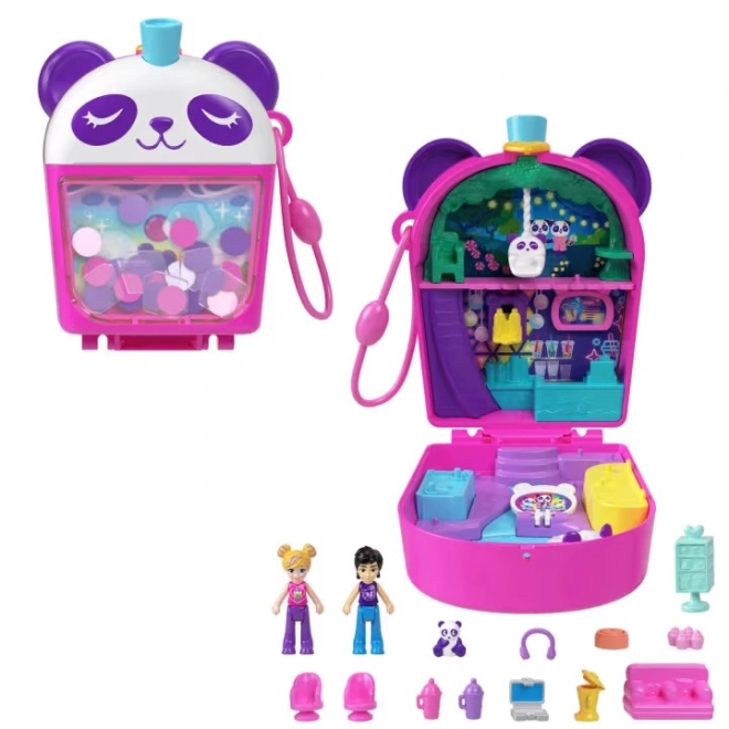 Polly Pocket Panda Kompaktni čajni set