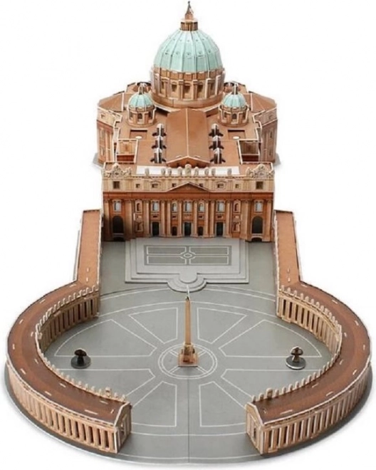Revell 3D puzzle bazilika sv. Petra, Vatikan 68 delov