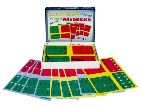 Elektronska tabla pomnoževanja družabna igra na baterije