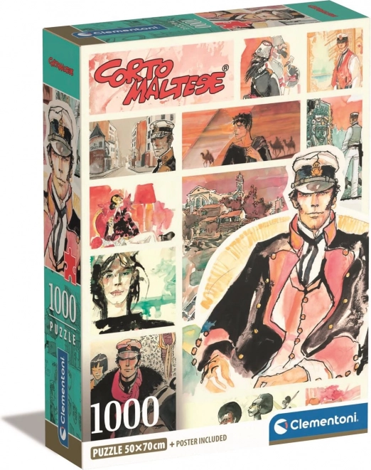 Sestavljanka 1000 kosov Corto Maltese: Daljna pot