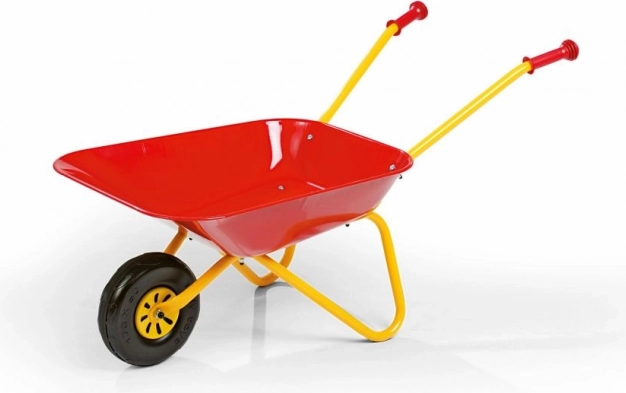 Rdeči kovinski voziček Rollytoys