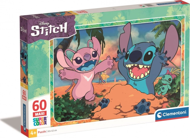 CLEMENTONI Puzzle Stitch MAXI 60 kosov