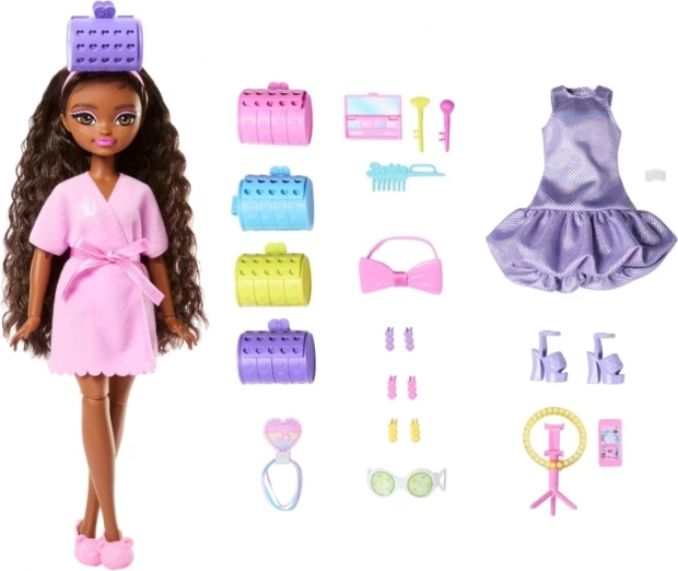 Barbie Dream Besties Brooklyn – stilna lutka s salonskimi dodatki