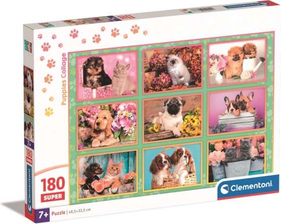 clementoni puzzle mladički 180 kosov