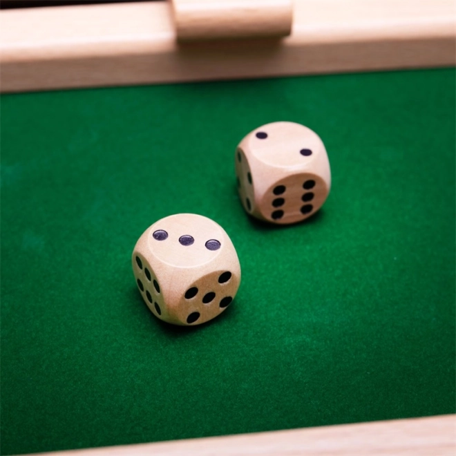 lesena igra Shut the Box BIGJIGS TOYS