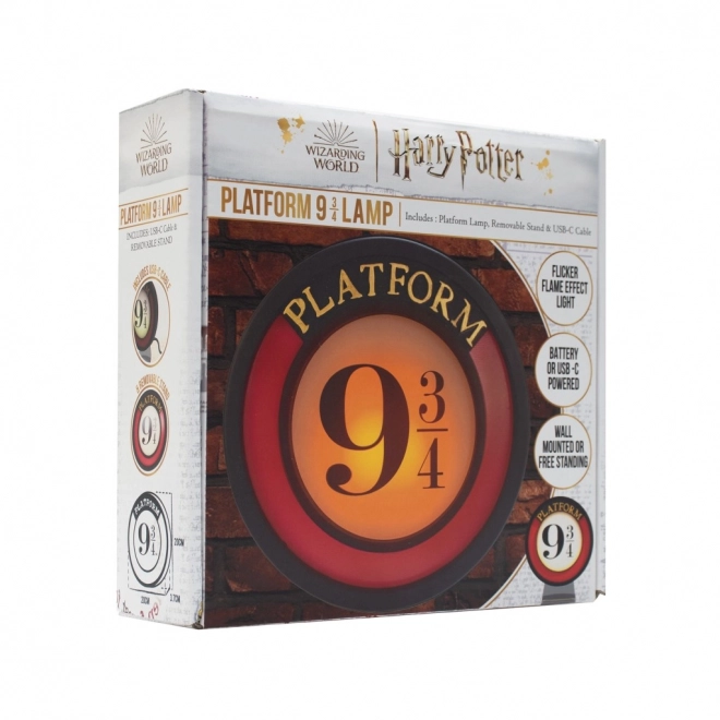 Svetilka Harry Potter peron 9 in 3/4