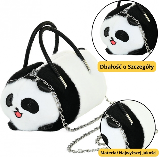 Plišasta torba Panda z verižico