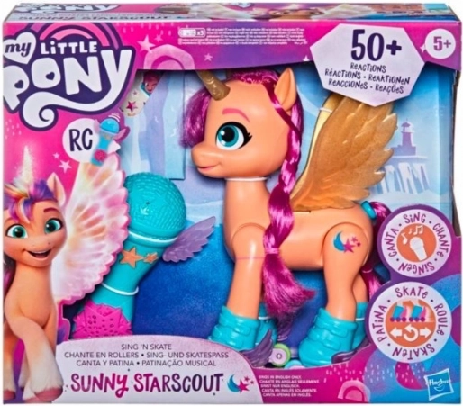 My Little Pony pojoča Sunny Starscout na rolerjih