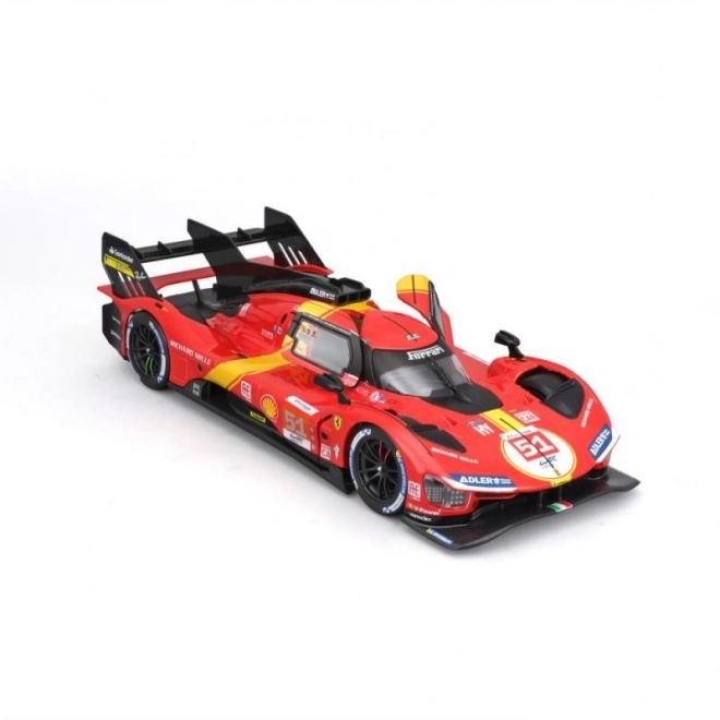Bburago 1:24 Ferrari Racing - 499P LMH - Rdeča #51