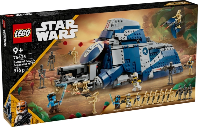 Lego Star Wars transporter MTT separatistov – bitka za Felucio, set