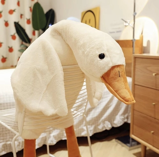 Velika plišasta gos za otroke 130 cm