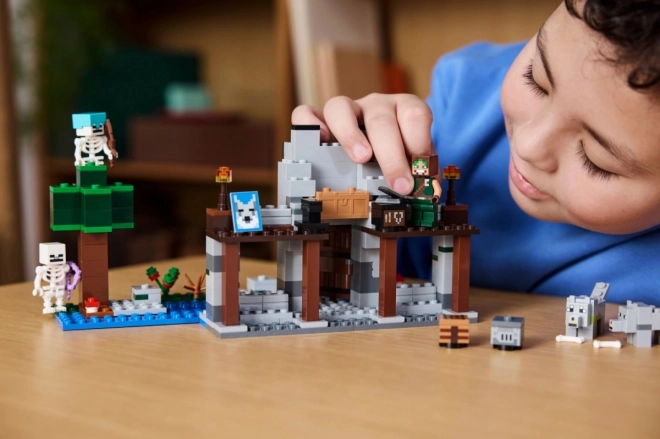 LEGO Minecraft 21261 Volčja utrdba