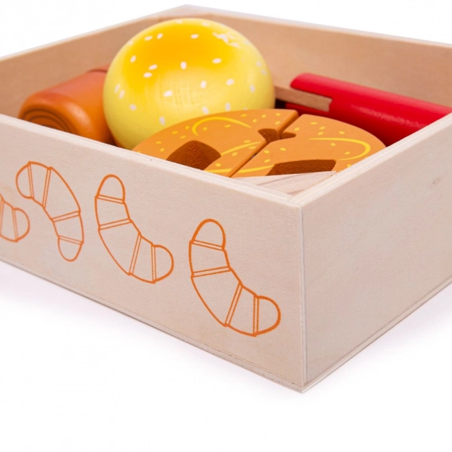 Bigjigs Toys Kruhci pecivo v škatli
