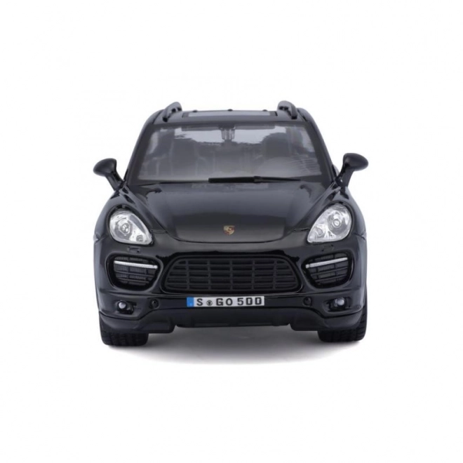 Kovinski model Porsche Cayenne Turbo črn 1/24