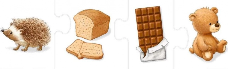 Veliki in trdni koščki za majhne roke