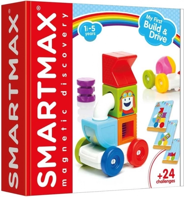 SmartMax - Moja prva magnetna sestavljanka z avtom 2v1
