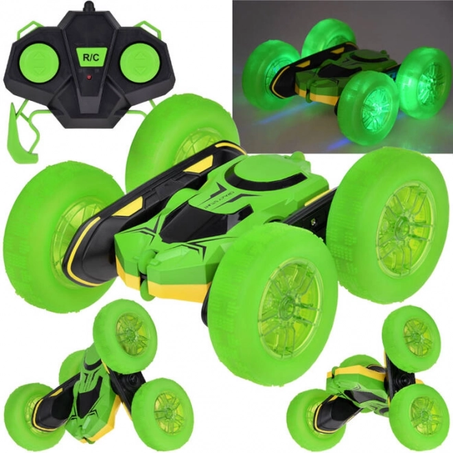 Čudežni avto Stunt Car z LED kolesi