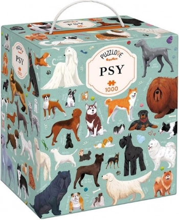 Sestavljanka Puzzlove psi – 1000 koščkov