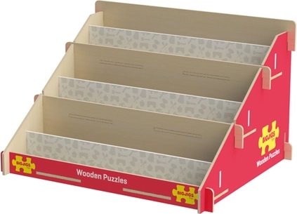 Veliko lesen stojalo za sestavljanke BIGJIGS TOYS