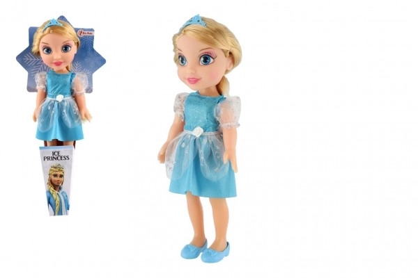 Lutka princesa Ledeno kraljestvo plastika 31cm v stožcu