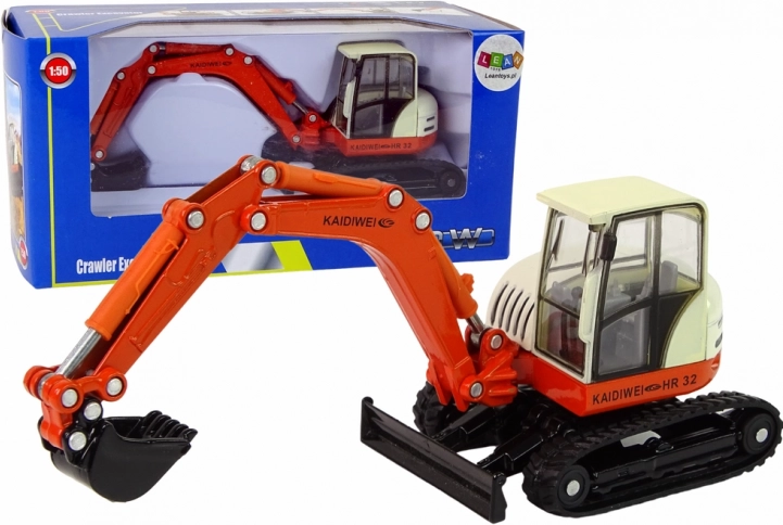 Kovinski model bagra s premičnim krakom 1:50