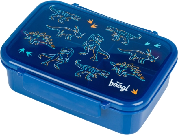 BAAGL škatla za malico z razdelki Dino