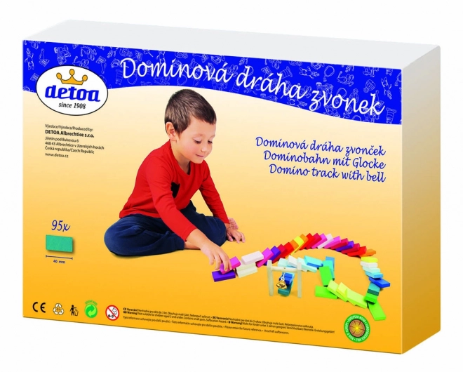 Domino steza z zvončkom 95 kos