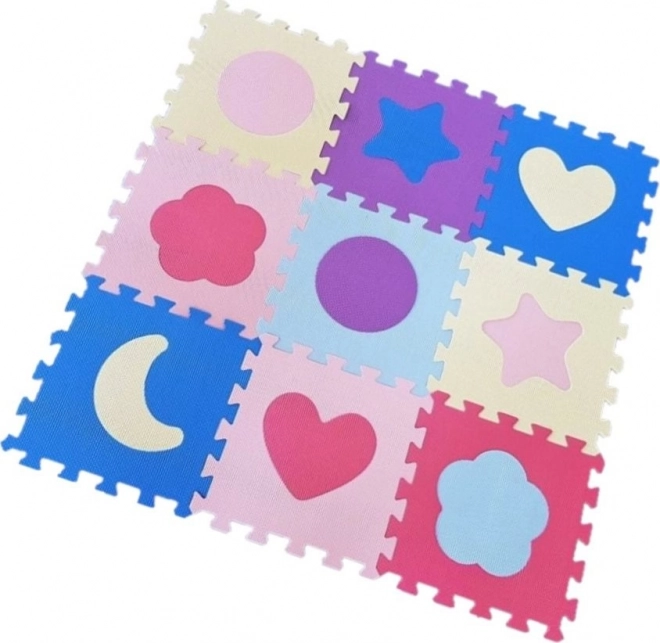 Pena puzzle oblike 9 kos