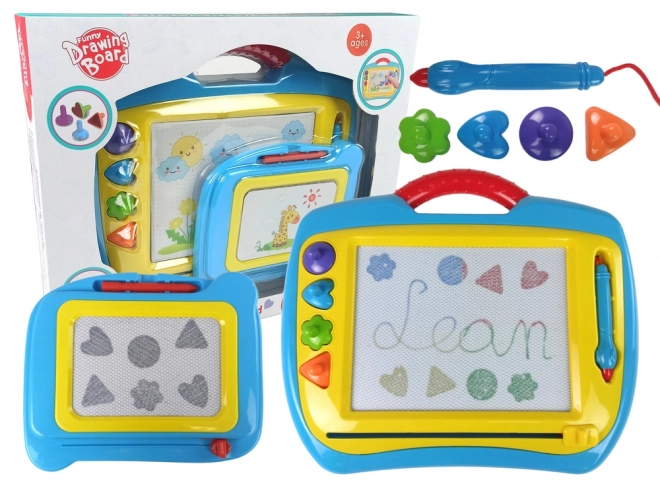 Set 2 kosov za Znip modra in rumena