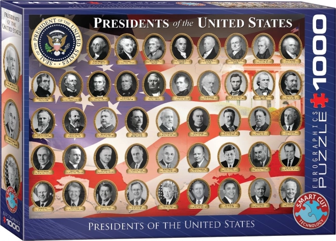 Sestavljanka Predsedniki Združenih držav Amerike 1000 kosov