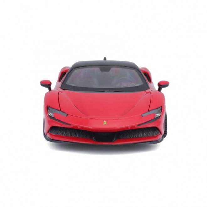 Model avtomobila Ferrari SF90 Stradale rdeč 1:24 Bburago