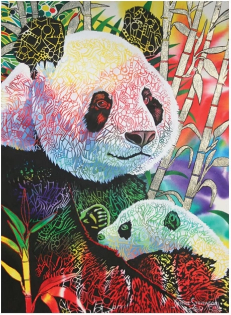 Sestavljanka Panda 1000 kosov