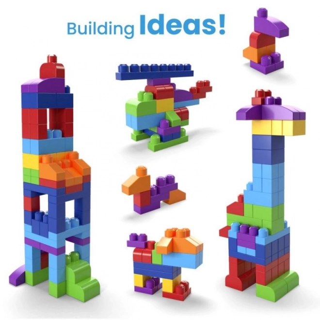 Mega Bloks First Builders Kocke v plastični vrečki 80 kos