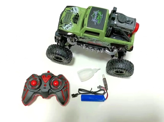 RC avto Rock Shark zeleno
