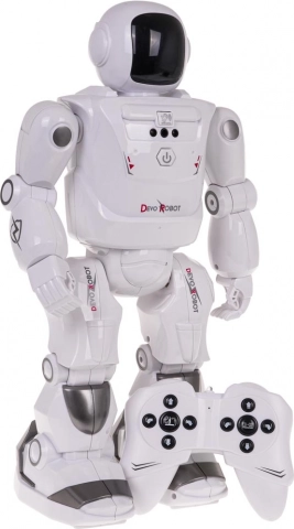 mega robot na daljinsko upravljanje – bel