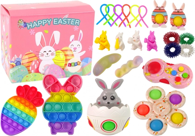 Velikonočni komplet antistresnih igrač Fidget Toys Pop It