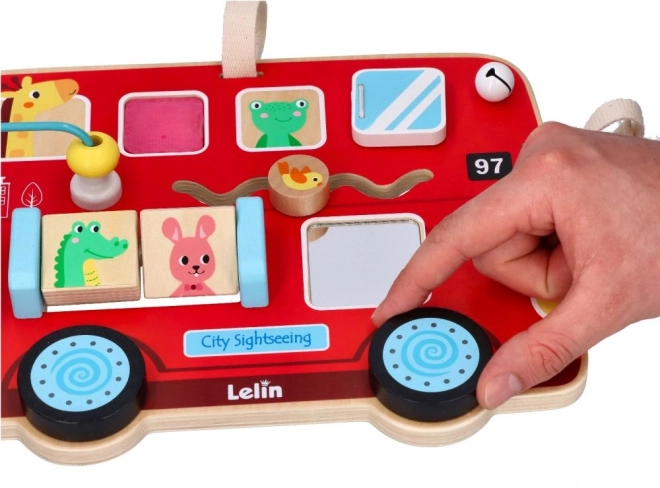 Motorikasta plošča avtobus Lelin