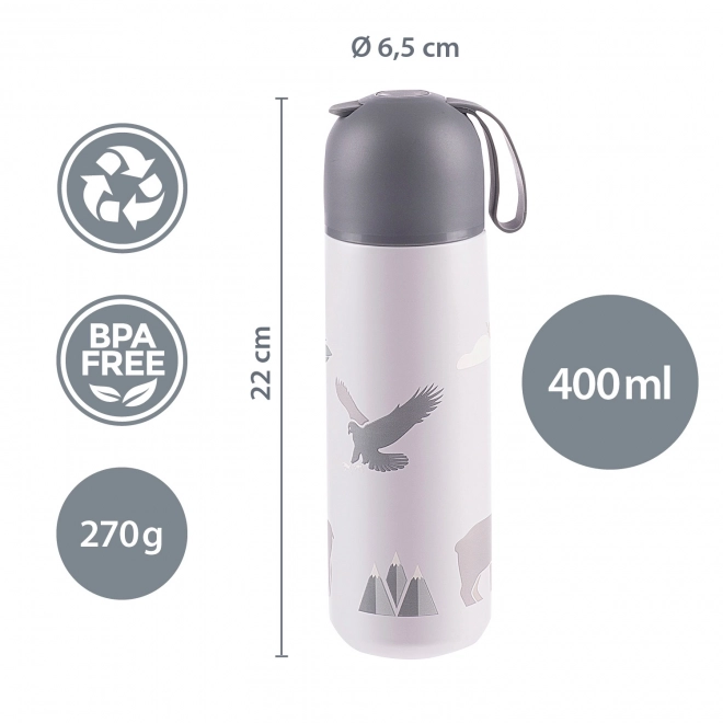 Termovka za tekočine s silikonskim držalom 400 ml, Gore