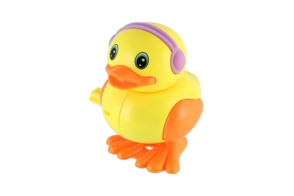 Skakalna plastična račka na ključek