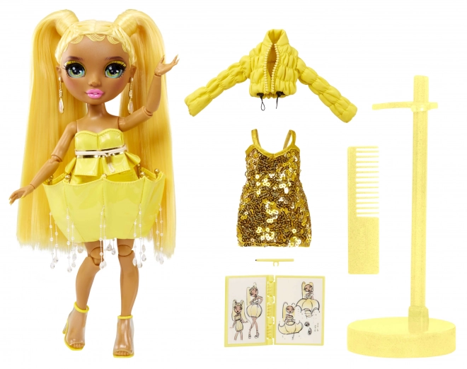 Rainbow High Sijajna Modna Lutka - RUMENA - Sunny Madison