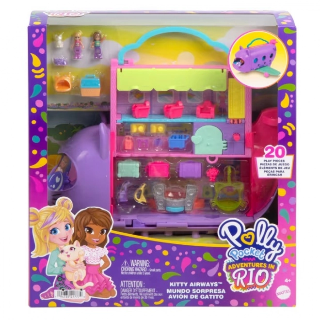 Polly Pocket Letalo Mačjih Pustolovščin