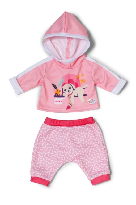 BABY Born trenirka roza za punčke 43 cm