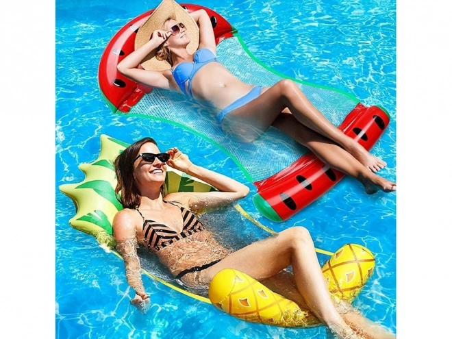 Napihljiva vodna viseča mreža Ananas
