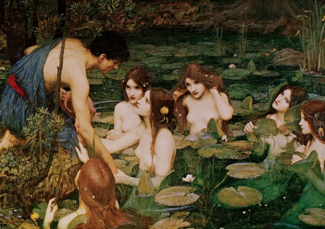 Sestavljanka ART PUZZLE Museum Series – Hylas in nimfe, 1500 koščkov