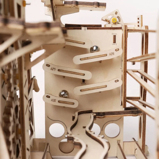 Kroglična steza Marble Explorer - 3D lesena sestavljanka